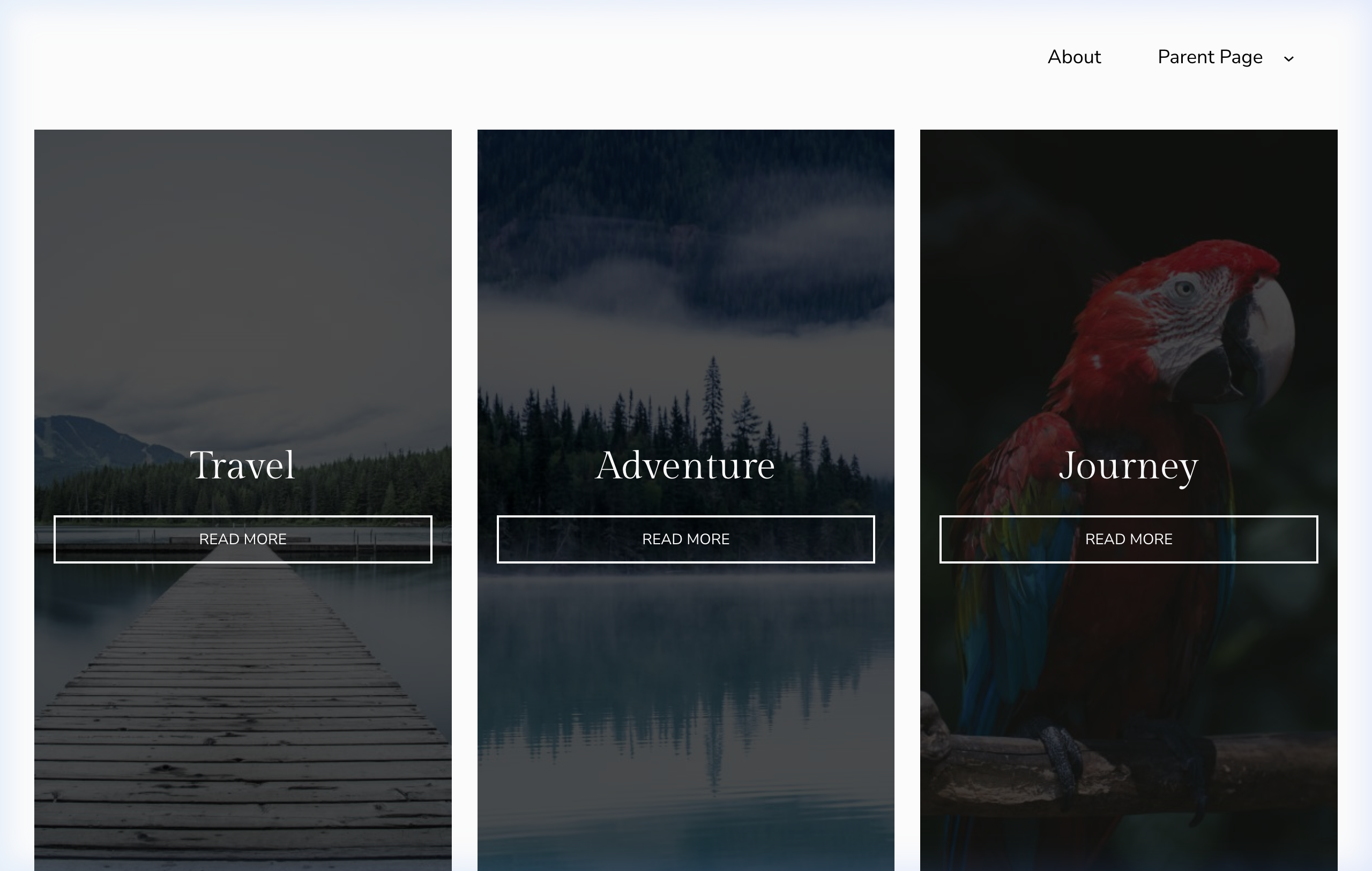 Bricksy 워드프레스 블록 테마 데모 화면